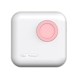 Tyatocepy Tragbarer Mini-Thermodrucker, Bluetooth, tintenlos, für Studenten, Zuhause, Zeichnen, Drucken, Arbeiten mit App-A, langlebig, einfache Installation