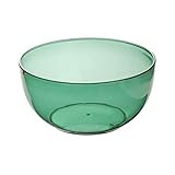 Große Salatschüsseln Suppenschüssel Plastikschüssel Salatschüssel Kunststoff Indoor Salatschüssel Gewürzschüssel Saft Besteck Geschirr Transparent Farbige Schüssel Schüsseln für die Küche Servierschüs