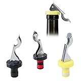 4 Stück flaschenverschlüsse mit hebel, Universal flaschenverschlüsse bierflasche, Weinverschluss, Flaschenverschluß, für die weinsammlung wein champagner glasflaschen