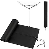 Abdeckung für Leifheit Wäschespinne Schutzhülle, 420D Oxford Wasserdicht Winddicht, Hülle für Leifheit Wäschespinne mit Reißverschluss, Draußen Garten