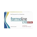 formoline L112 EXTRA: Medizinprodukt zum Gewichtsmanagement mit Wirk-Ballaststoff L112, Klinisch belegt, auf natürlicher Basis, Entwickelt in Deutschland, 128 Tabletten