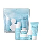 e.l.f. SKIN Jet Set Hydration Kit, Reisefreundliches Feuchtigkeitsspendendes Pflegeset, Gesichtsreiniger, Pflegebalsam, Feuchtigkeitscreme, Augencreme & Nachtcreme, Vegan & Tierversuchsfrei