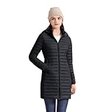 Winter Mantel Damen - Langer Damen Winterparka mit recycelter Isolierung winddichter Oberbekleidung für optimale Wärme schlanke Passform