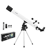 Zoomion Spaceboy 500 AZ | astronomisches Teleskop Fernrohr | für Einsteiger | Astronomie Set mit Stativ und Zubehör