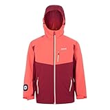 Regatta Trekktain 3 in 1 Jacke für Mädchen Wasserdicht mit Kapuze, Farbe:Rosa, Kinder Größen:152