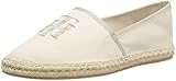 Tommy Hilfiger Damen Th Logo Espadrille Hausschuh, Beige (Classic Beige), 38 EU