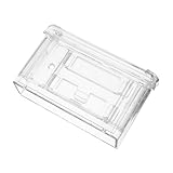 OFFSCH Kasten Transparente Visitenkartenbox Kartenhalter Visitenkartenständer Kartenregal Basis Für Visitenkarten Aufbewahrungshalter Für Bürokarten Namenskarten-organizer Acryl