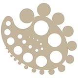 Stencil Essential 006 Kreise, Schablonengröße: 20 x 30 cm, Designgröße: 18 x 22 cm