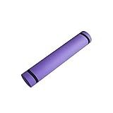 WANXJD Yogamatten Yoga MatAnti-Skid Sports Fitness Mat Thick Comfort Foam Yoga Matt for Gymnastics, Yoga, and Excercise Mat(Purple)