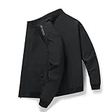 Herrenjacke-Übergangsjacke, Softshelljacke für Herren Wasserdicht Winddicht Übergangsjacke Warme Winterjacke Leichte Dünne Windbreaker Funktionsjacke Outdoorjacke für Wandern Fahrrad Camping