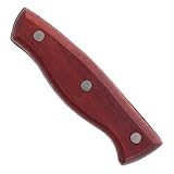 Lurrose Universeller Messergriff Ersatz aus Holz für Küchenmesser DIY Messergriff für Kochmesser Obstmesser Fleischmesser Passend für Alte Messer Küchenzubehör für Haushalt Restaurant