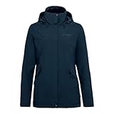 VAUDE Damen Women's Rosemoor 3in1 Jacket Doppeljacke, Dark Sea Uni, 36 EU