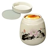 Professionelles Keramik-Eier-Coddler-System - 220 ml Premium Küchenherdwerkzeuge, fortschrittliche verwöhnte Eierbecher mit sicher schließenden Deckeln, langlebiges hitzebeständiges Schalendesign |