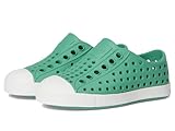 Native Shoes Unisex-Kids Jefferson Sneaker, Alpine Green/Shell White, 13 Little Kid