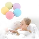 Carroterr 5 x Badekugel-Bomben, Badezubehör, Blase, Badezimmer, Aromatherapie, Spa, Körperreiniger, Badebombe, Tiefsee-Badesalz-Bombe, handgefertigtes Badesalzbomben, Geschenk, zufällige Auswahl