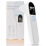 Fieberthermometer Ohr & Stirn, Professional accuracy fieberthermometer baby, Stirnthermometer kontaktlos, Reliable temperature screening, Easy to use, Hygienic, baby, adults