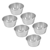 GRIRIW Muffin Förmchen Antihaftbeschichtete Puddingbecher Und Cupcake Formen Vielseitige Backzubehör Für Muffins Kuchen Und Desserts Ideal Für Kreative Backideen