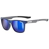 uvex Unisex – Erwachsene, LGL 42 Sonnenbrille, blue grey/blue, one size