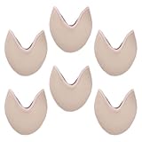 BELLIFFY 3 Paare Ballett Fußpolster Zehenschutz Weiche Gestrickte Halbeinlagen Für Damen Tänzerinnen Hohe Elastizität Und Passform Für Spitzenschuhe