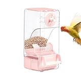 Automatic Bird Feeder, Hummingbird Feeding Station, Parakeet Seed Feeders, Cockatiel Water Dispenser, 3.74x4.13x8.07 Inches, Easy to Disassemble for Quick Cleaning and Maintenance