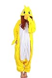 Fandecie Erwachsene Tier Kostüm Tierkostüm Tier Schlafanzug Pyjamas Jumpsuit Damen Herren Cosplay für Tier Fasching Karneval Halloween