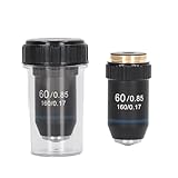 Achromatisches Mikroskop-Objektiv 60-Fach mit hoher Vergrößerung, 20,2-mm-Gewinde für Zusammengesetzte Lupen und Endoskope
