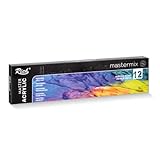 Rich Mastermix Acrylfarben-Set – 12 leuchtende Farben x 60 ml, hochwertig, schnelltrocknend und lichtecht, ideal für Künstler, Hobbyisten und Kunstprojekte