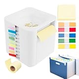 Haftnotizspender für Klassenzimmer, Klebezettel-Spender, Schreibtisch-Organizer, Aufbewahrungszubehör für Büro, Zuhause, Studentenwohnheim