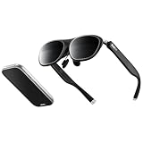 Rokid AR Spatial Schwarz, AR-Brille mit dreifachem Display für räumliches Computing, 150' 50° FOV, 120 Hz, 3DoF, IPD- und 0–600-Dioptrien-Myopie-Korrektur, Zugriff auf Tausende Apps.