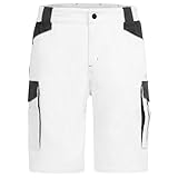 BWOLF Daytona Arbeitsshorts Stretch, Arbeitshosen Männer Kurze, Arbeitshose Herren mit vielen Taschen