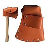 Leder-Gürtelschlaufe für Axt, Hammerhalter aus Leder, robuste Axtgürtelschlaufe, Hammerhalter, starke Gewichtskapazität, Axtträger für Sender