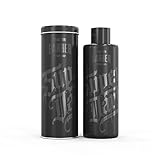 Barber Marmara Black Edition Cologne 500ml – Special Edition After Shave Eau de Cologne mit 9% Duftölanteil – Metallverpackung & Klingensammelbox – Erfrischendes Rasierwasser Herren
