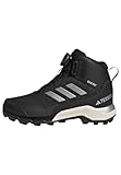 adidas Unisex Kinder Terrex Winter Mid BOA RAIN.RDY Hiking Shoes, Core Black/Silver/Core Black, 34 EU