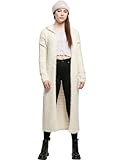 Urban Classics Damen Strickjacke Ladies Hooded Feather Cardigan whitesand M