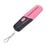 BONKZEBU Kleiner USB-Aktenvernichter, Elektrisch, Pink, für Bürodokumente, Quittungen, Tragbarer Aktenvernichter für Zuhause, Büro, Kohlenstoffstahl, Pink 1