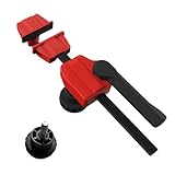 Schraubzwingen-Set für Tischlerei | ergonomische Befestigungszange – rutschfeste Möbelzwingen, Kapazität 70 kg, für