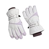 Reithandschuhe Winter Touchscreen Kältedicht Weiche Thermohandschuhe Gloves Winddicht Baumwollhandschuhe Skihandschuhe Bequeme Strickhandschuhe Fahrradhandschuhe Weich Winddicht Regendichtarmstulpen
