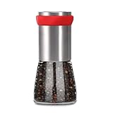 Chili Mühle zum Selbstbefüllen, Gewürzschneider mit Edelstahl Schneidwerk, Chilischneider für grobe Gewürze & Chili, Chilischneider Gewürzmühle Kräutermühle- 140ml