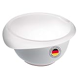 Westmark Rühr-/Backschüssel, 2,5 l, Mit Ausgießer, Kunststoff, Weiß, 3152227W