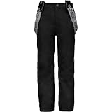 CMP - Kinder-Skioverall aus Twill, Schwarz, 164