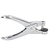 Klanata Plastikbeutel Puncher Einzelloch Puncher, Luftlochstanzzange für Plastiktüten, Kisten, Kunsthandwerk, Tags, Papier 0,28 Zoll Durchmesser Ein Loch -Stempelwerkzeug