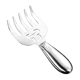 Fleischkrallen – Edelstahl-Küchenwerkzeug, rutschfest, Wärmedämmung, Fleischzerkleinerungswerkzeug mit Griff, für geschreddertes Schweinefleisch, Truthahn, Rindfleisch