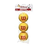 Wilson Starter Foam Ball 3 Pack, Yellow, 3, WRZ258900