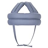 Dicker Kopfschutz, Weicher Schutzhelm mit Ohrenklappen, atmungsaktiver und bequemer Schutzhelm für ältere Menschen, älterer Sicherheitsschutz für Stoß- und Sturzschutz, Helm für besondere Bedürfnisse