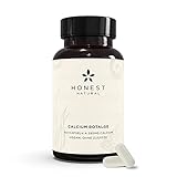 HONEST NATURAL Calcium Kapseln aus der Rotalge - 100 vegane Kapseln - Natürliches Calcium hochdosiert - 790mg Calcium je Tagesdosis