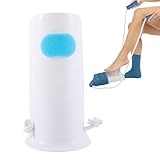 Strumpfanziehhilfe, Verbesserte U-förmige Anziehhilfe für Socken und Strümpfe, Sockenanziehhilfe Nach Hüftoperation, Sockenanzieher für Senioren, Schwangere, Immobile Menschen(1 Stück weiß)