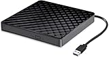 JTWMY Externes CD DVD Laufwerk/Brenner USB 3.0, Tragbare CD DVD-/+RW Brenner und DVD/CD Lesegerät, Plug & Play /niedriger Lärm, Kompatibel mit Laptop, Desktop, Mac, MacBook, OS, Windows/Linux