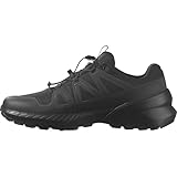 Salomon Speedcross Peak Climasalomon wasserdichte Herren Trail-Laufschuhe, Outdoor-bereit, Geländegängiger Schutz, Aktiver Grip, Black, 43 1/3