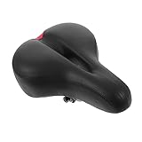 INOOMP 1Stk -Bike-Kissen sitzunterlage seat Cushion Weicher Fahrradsattel Sattel für Cardio-Training Übungssattel Auto Indoor Cycling Fahrradsattel Trainingsfahrradsattel PU-Leder