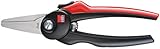 BESSEY Combi-Schere D48-2, Gesamtlänge 190 mm, Schnittlänge 42 mm, ERGO-Griff für ermüdungsarmes Arbeiten, Gewicht 0,11 Kg